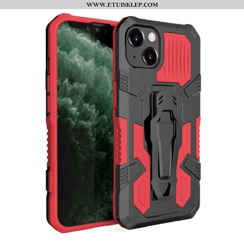 Etui do iPhone 13 Pro Max Robot Z Zaczepem Na Pasek